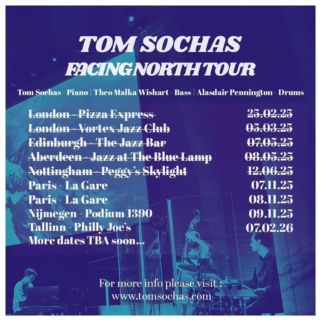 Facing North Tour continues next week with a couple shows in Paris 🇫🇷 at the amazing @la_gare_le_gore followed by a show in Nijmegen 🇳🇱 at Podium 1390! Can&rsquo;t wait to play these awesome places with the chiefs that are @alasdairpennington and