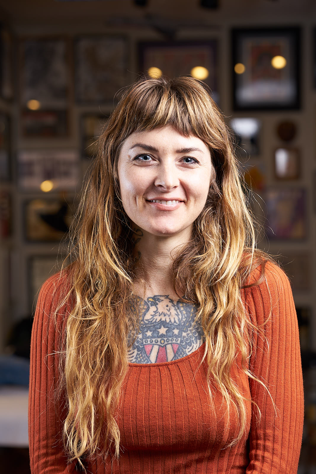 Jennalee Mahan Portrait - Tattooer at Great Wave Tattoo