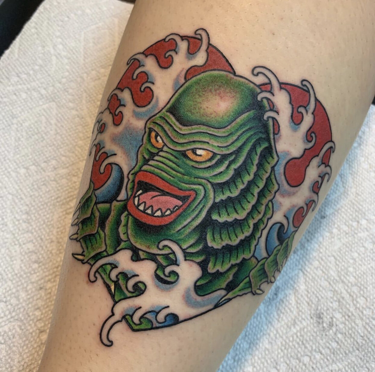 Stephen Costello Tattoos — Great Wave Tattoo | Austin, Texas