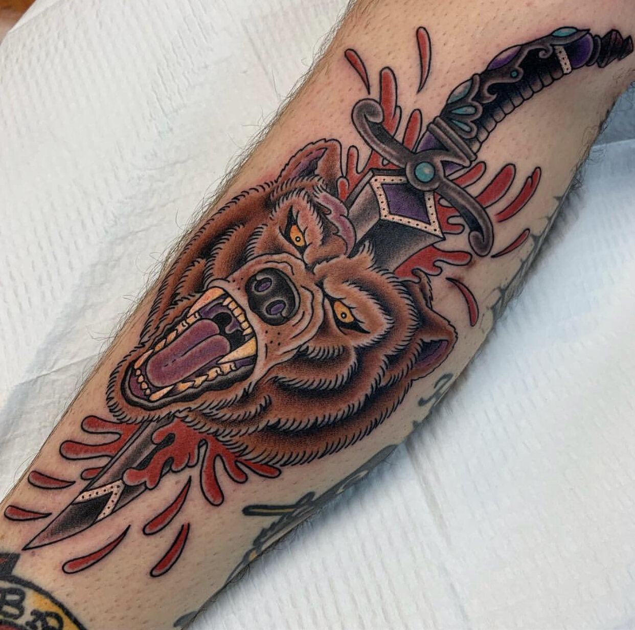 Grizzly-Bear-Tattoo-Traditional-Stephen-Costello-Great-Wave-Tattoo-Austin-Texas.jpg