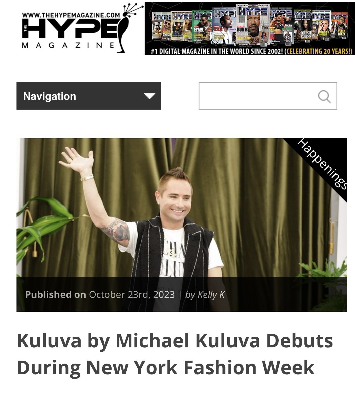 The HYPEBEAST Magazine - Kuluva by Michael Kuluva Debuts During New York Fashion Week 2024