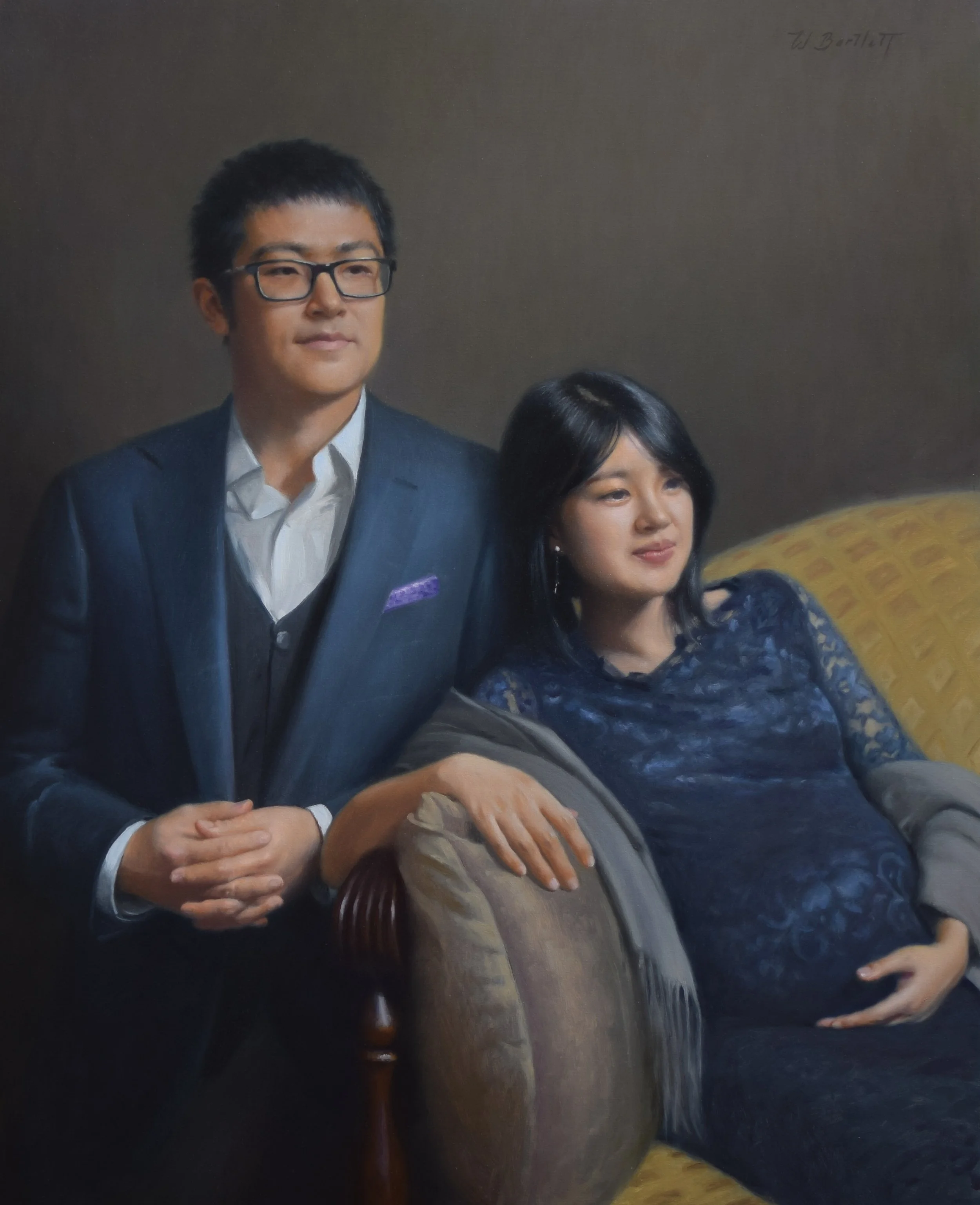 Portrait of Jeremy and Alexis