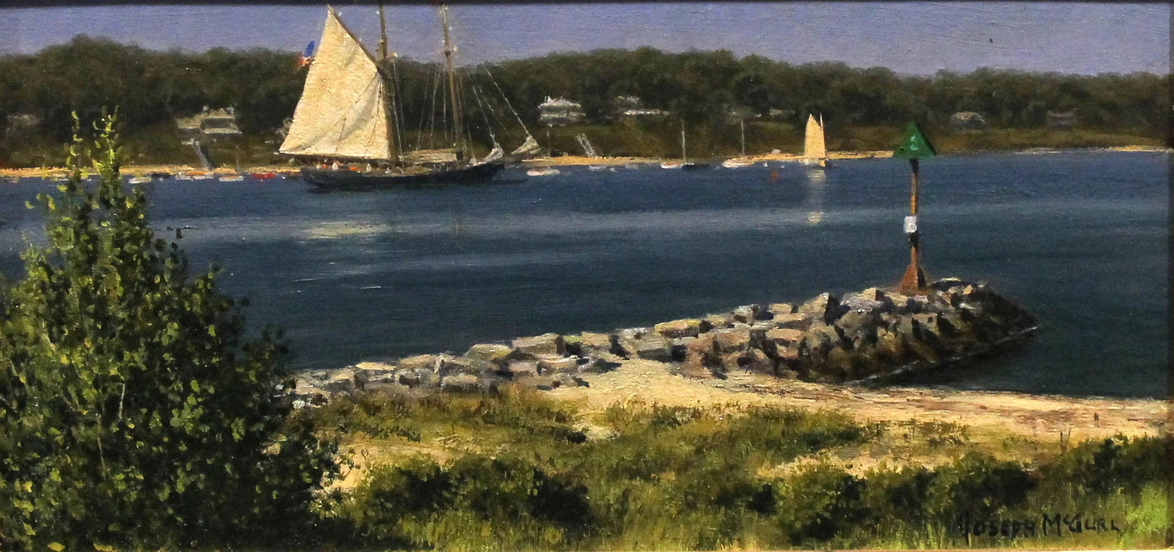 JOSEPH MCGURL Nantucket Plein Air Painting