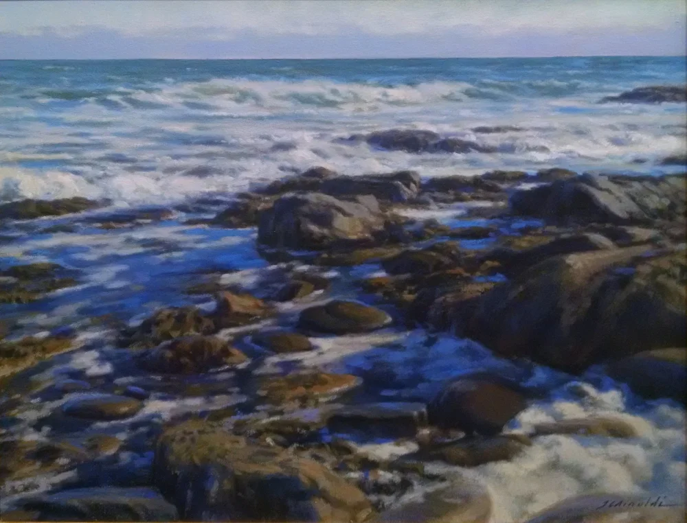 J.C AIROLDI: Thursday Morning Class in Oil and Pastel