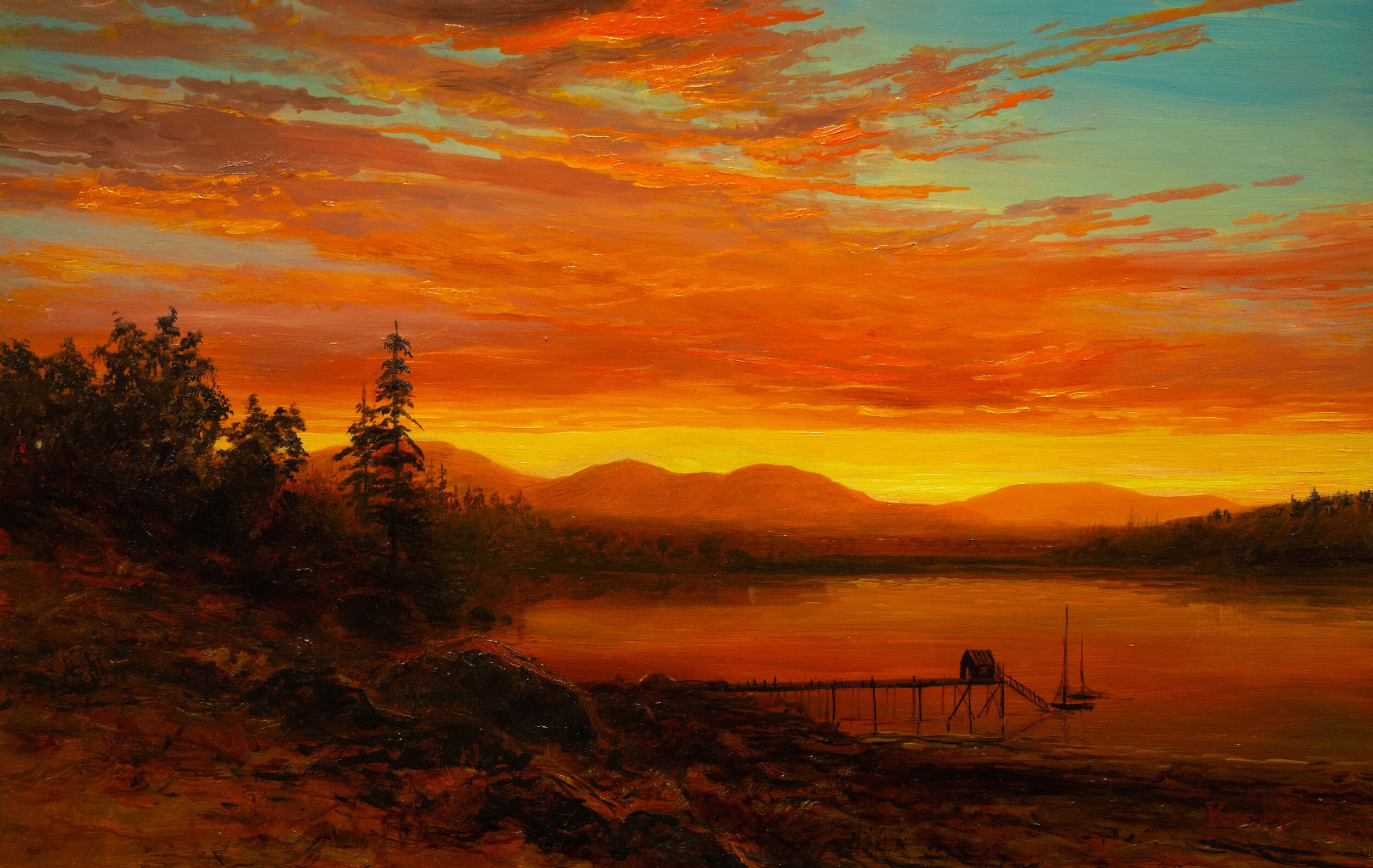 Sunset at Acadia