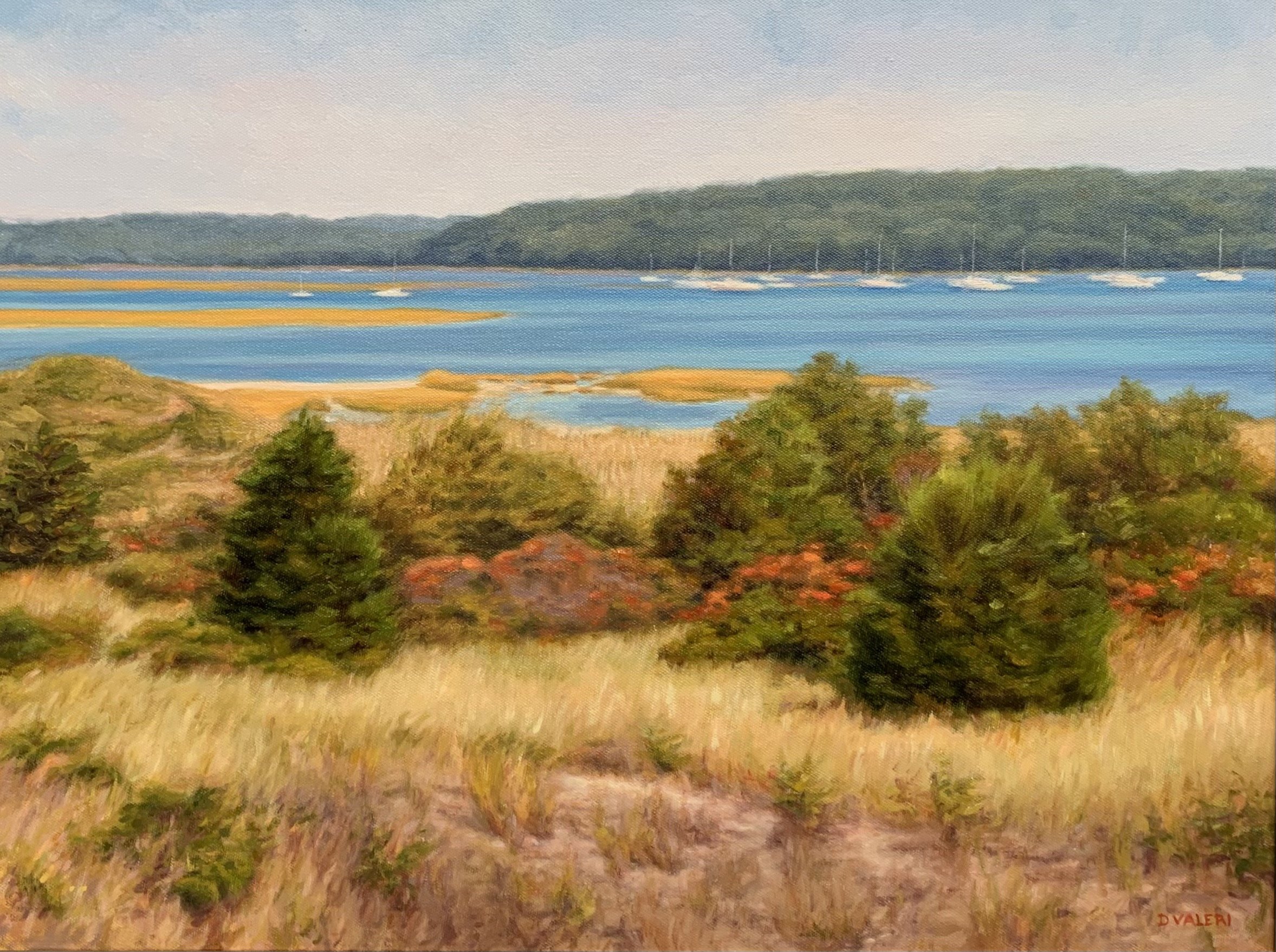 September Dunes with Harbor