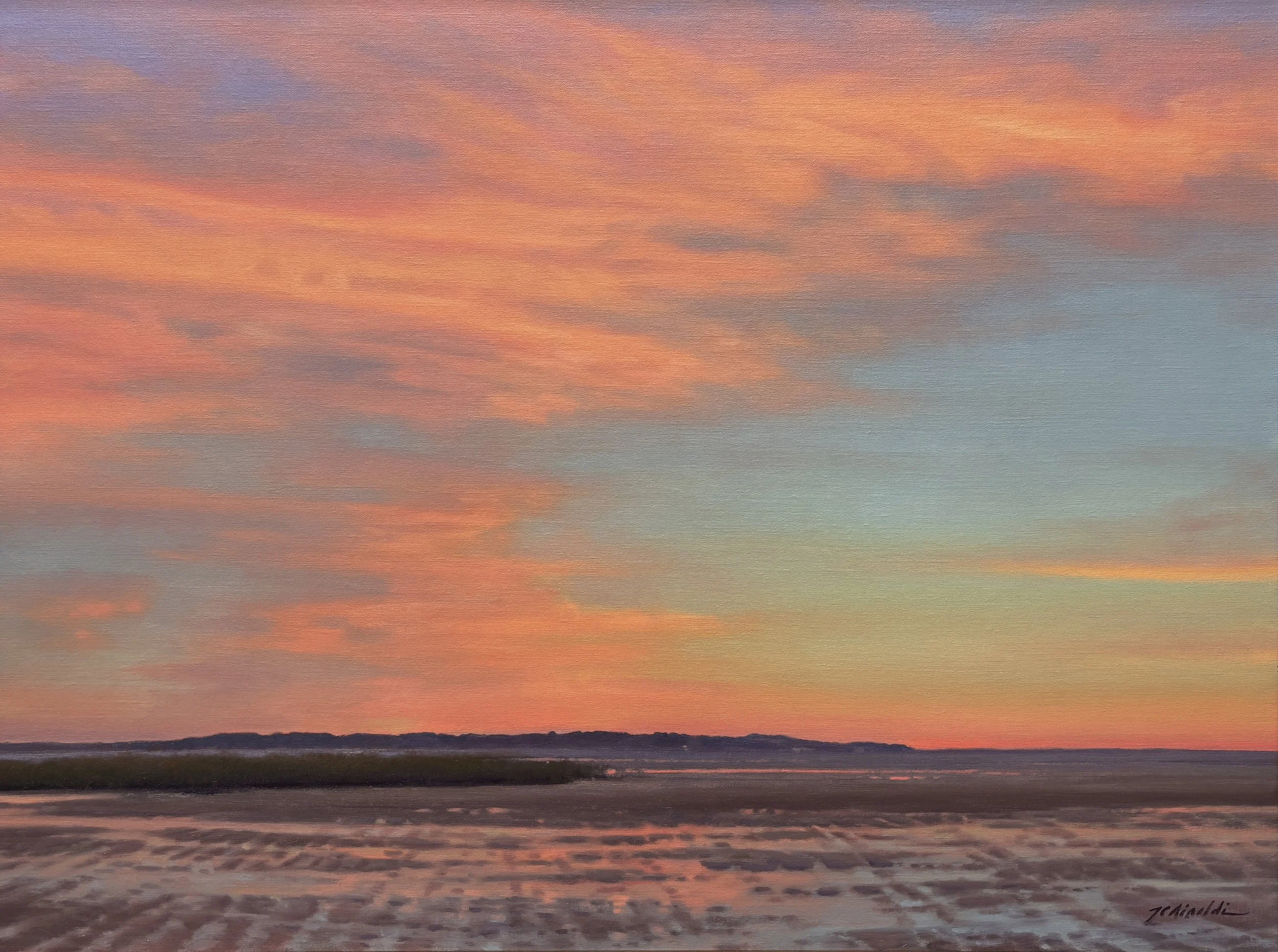 Sunset at Paine's Creek