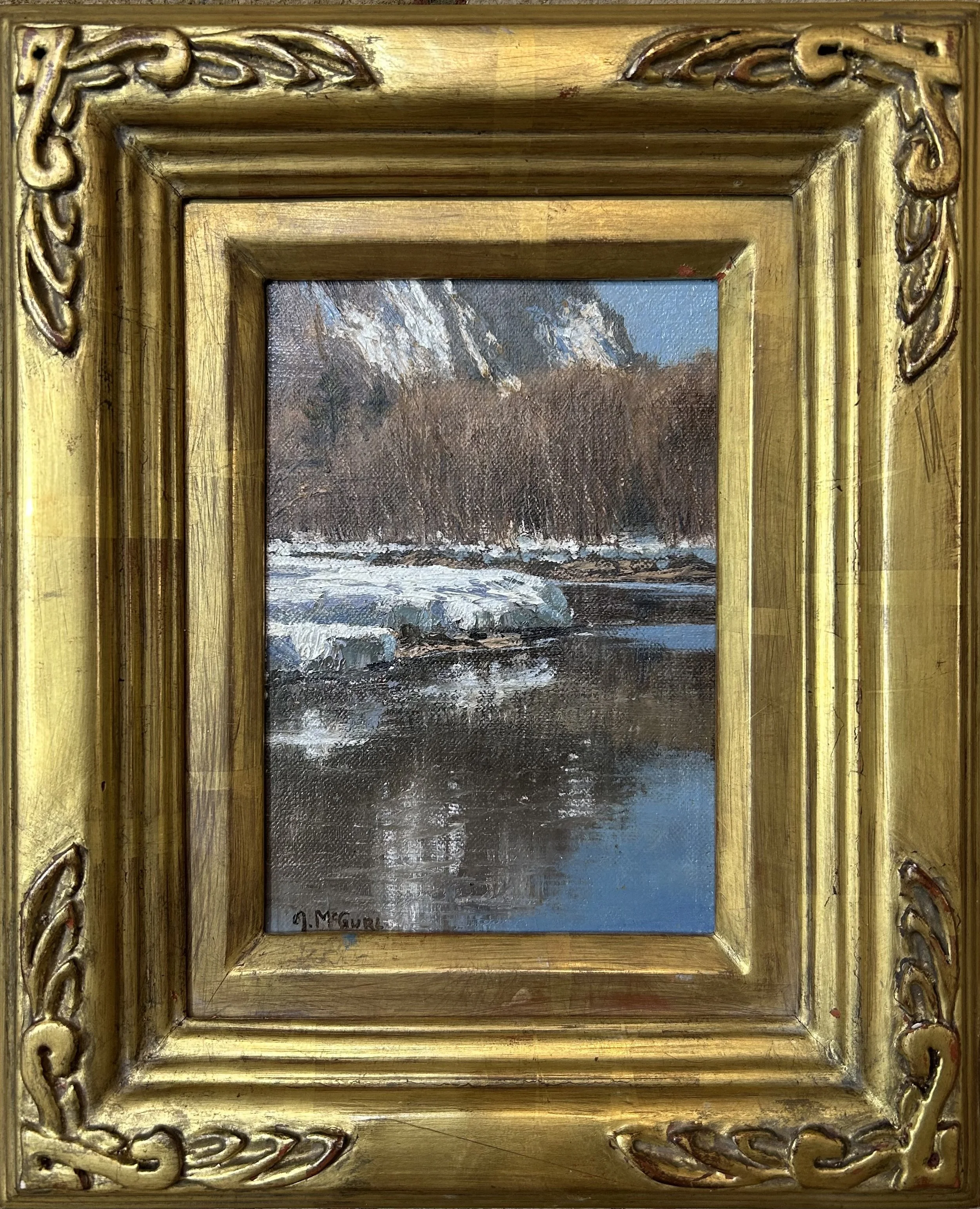 Plein Air, The Saco River, North Conway