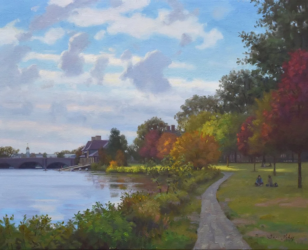 Cambridge River Bank 
