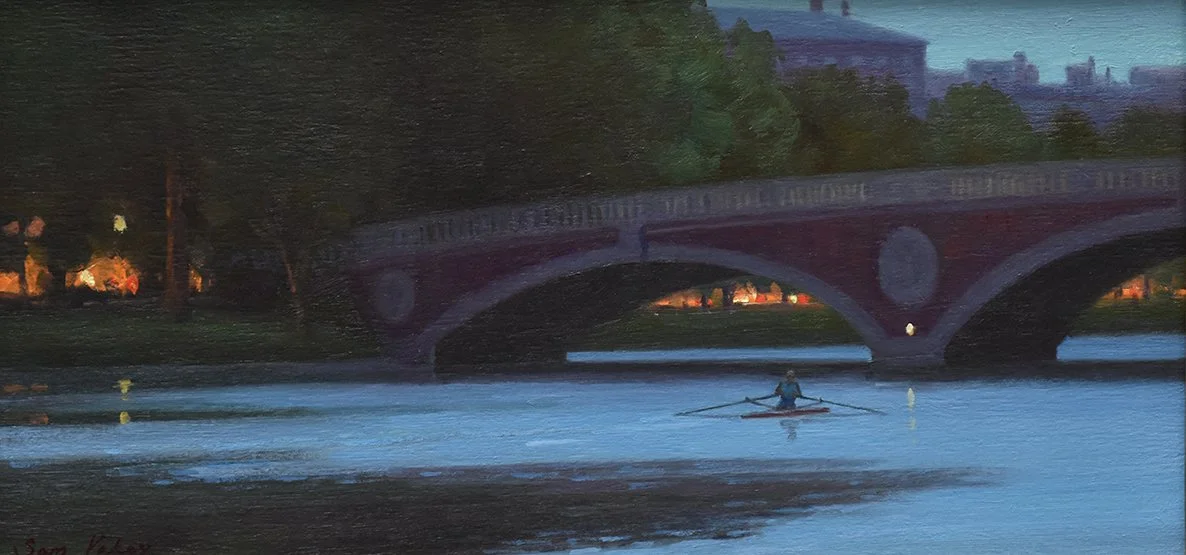 Sculler at Dawn