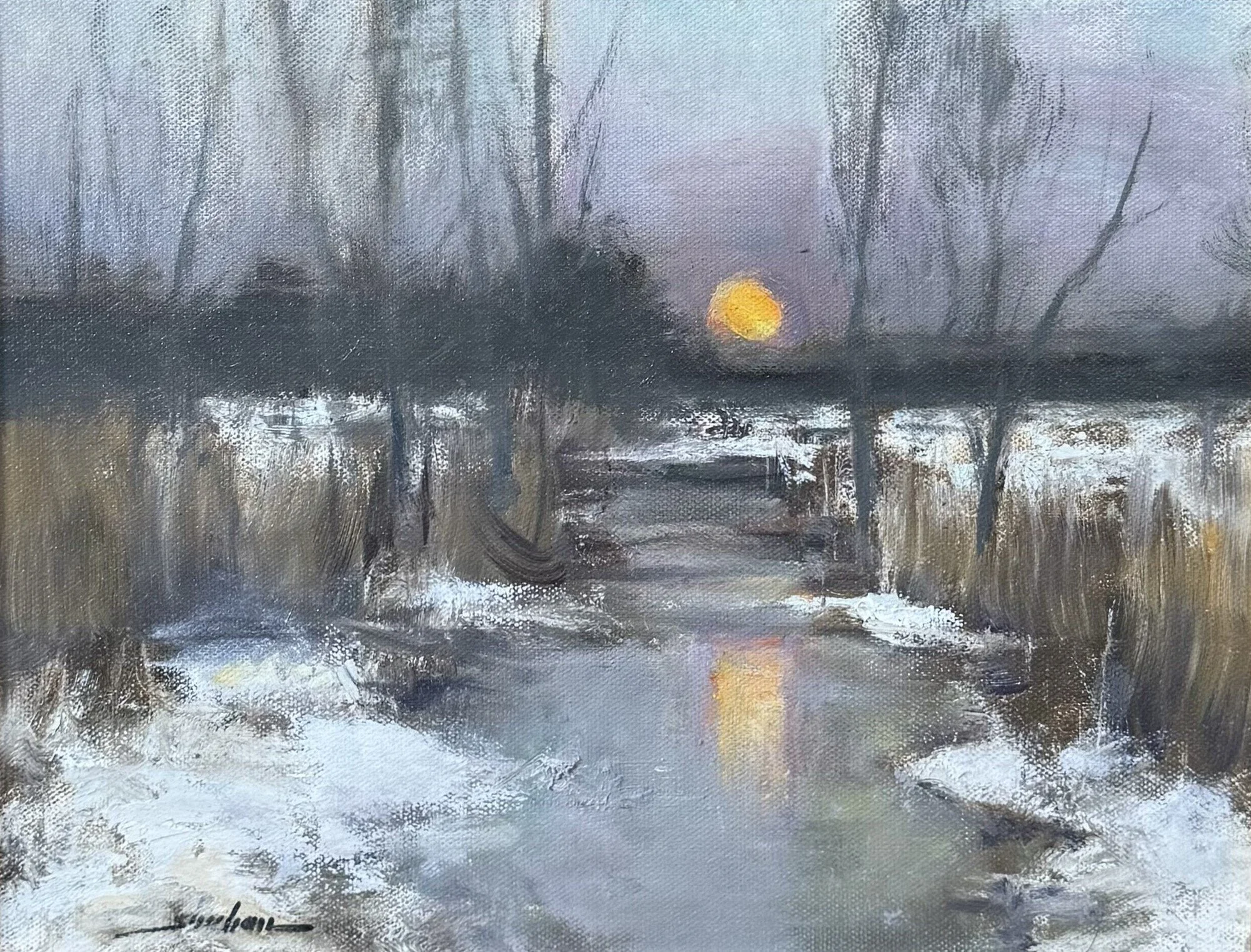 Winter Moonrise