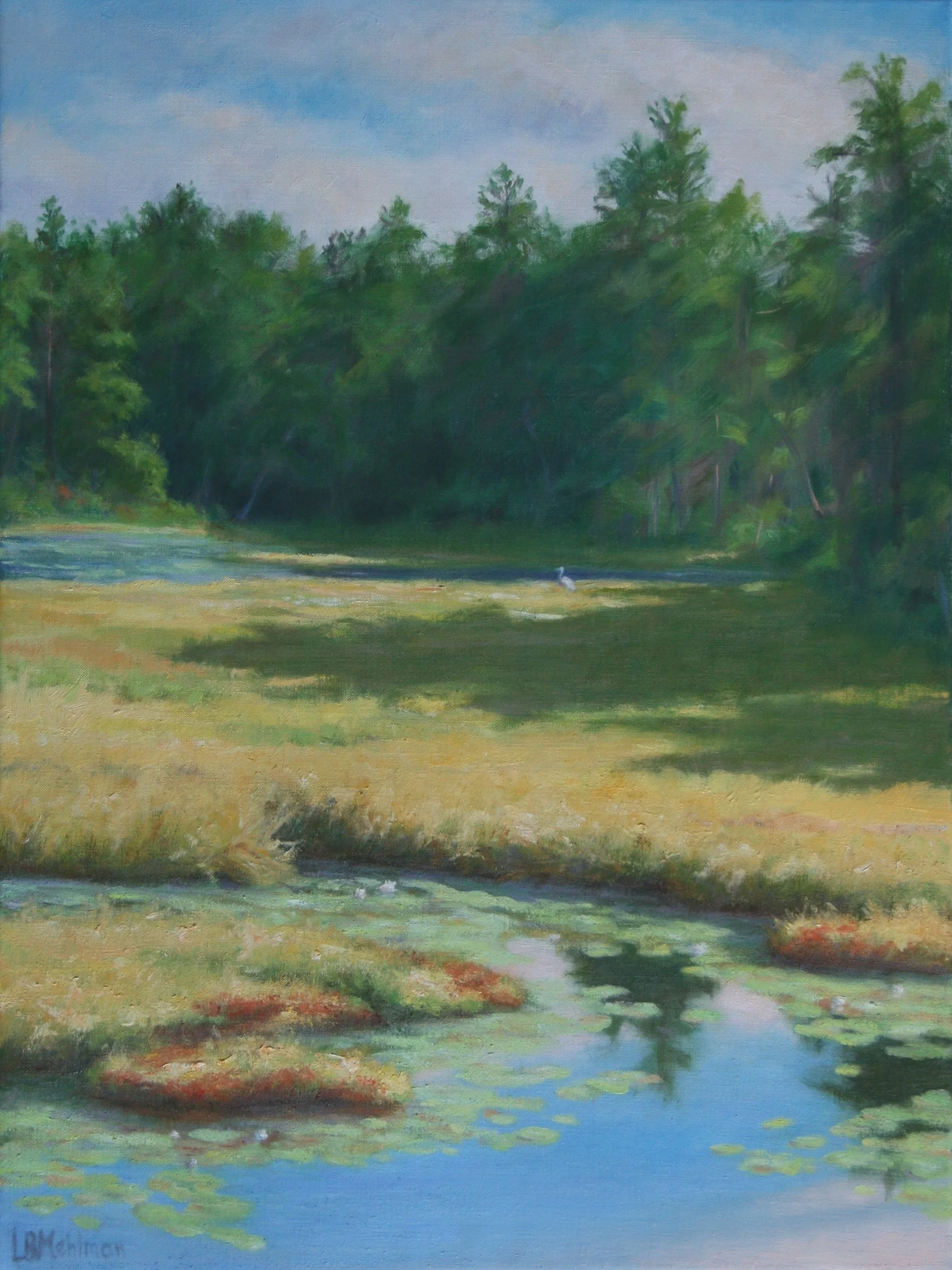 Heron in the Heath