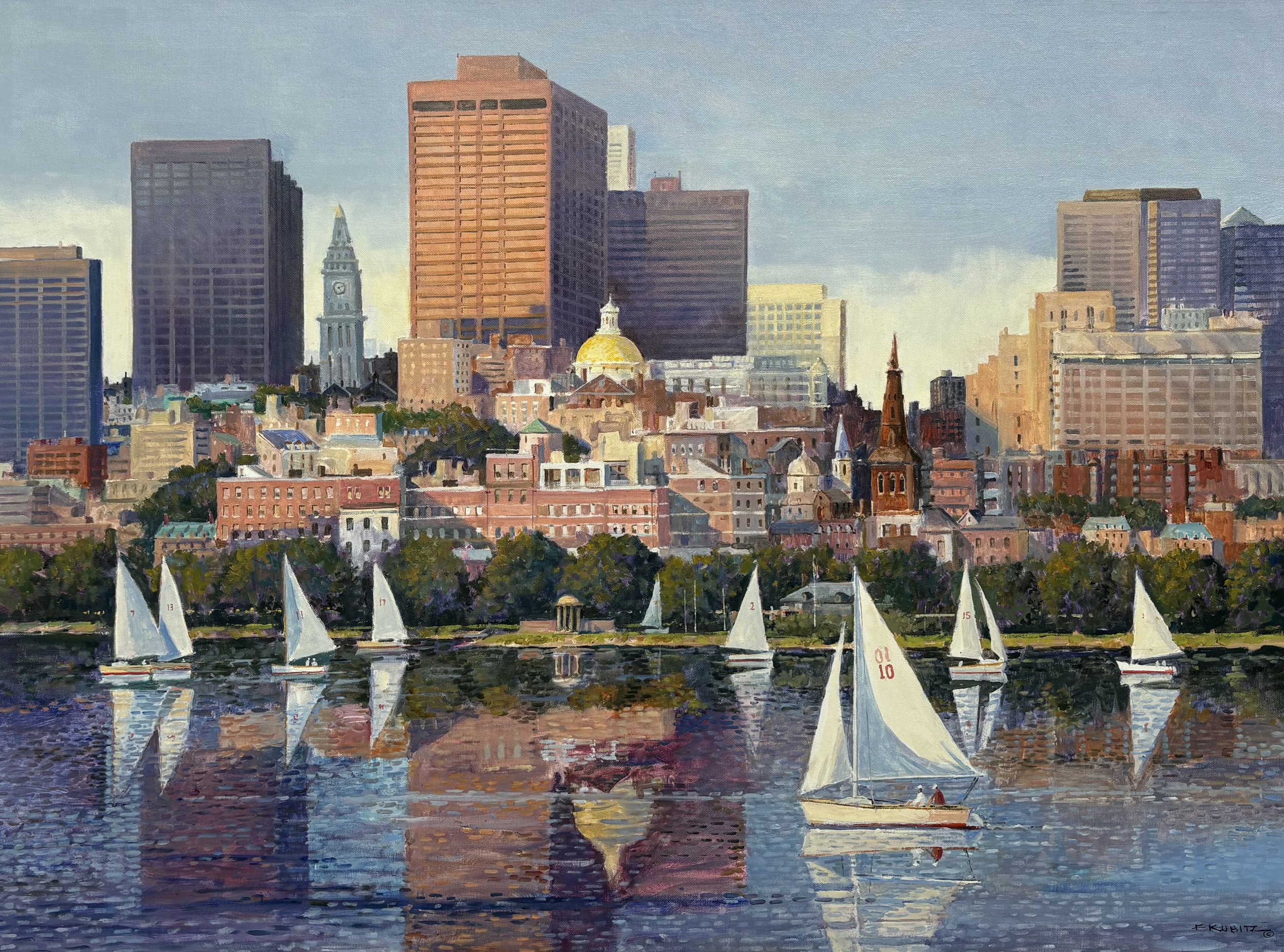Cityscape on the Charles
