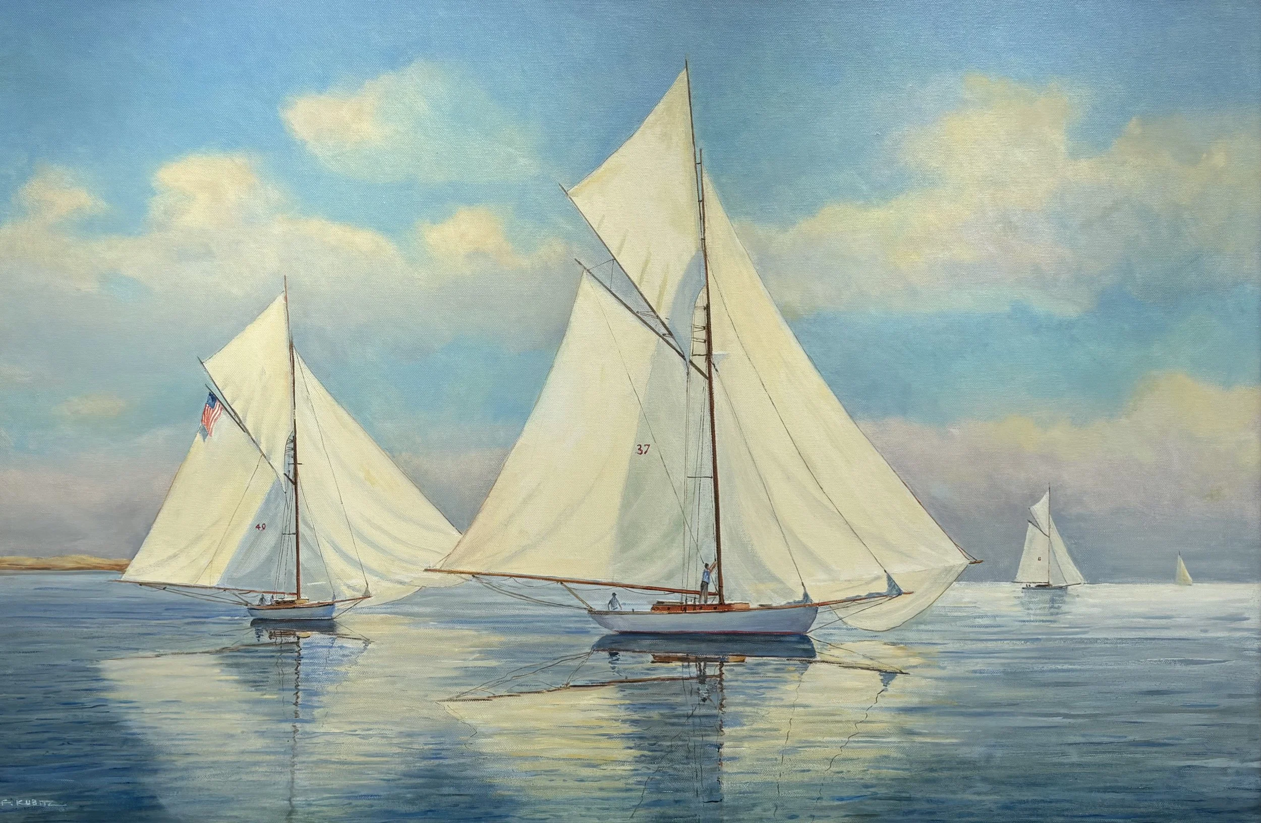Becalmed a Summer Day