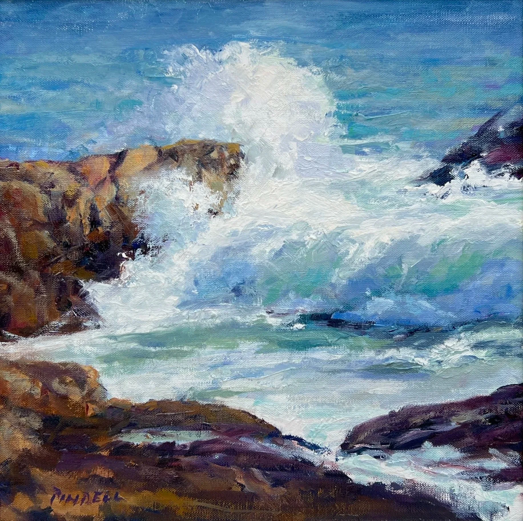 Bass Rocks on a Calm Day, Cape Ann