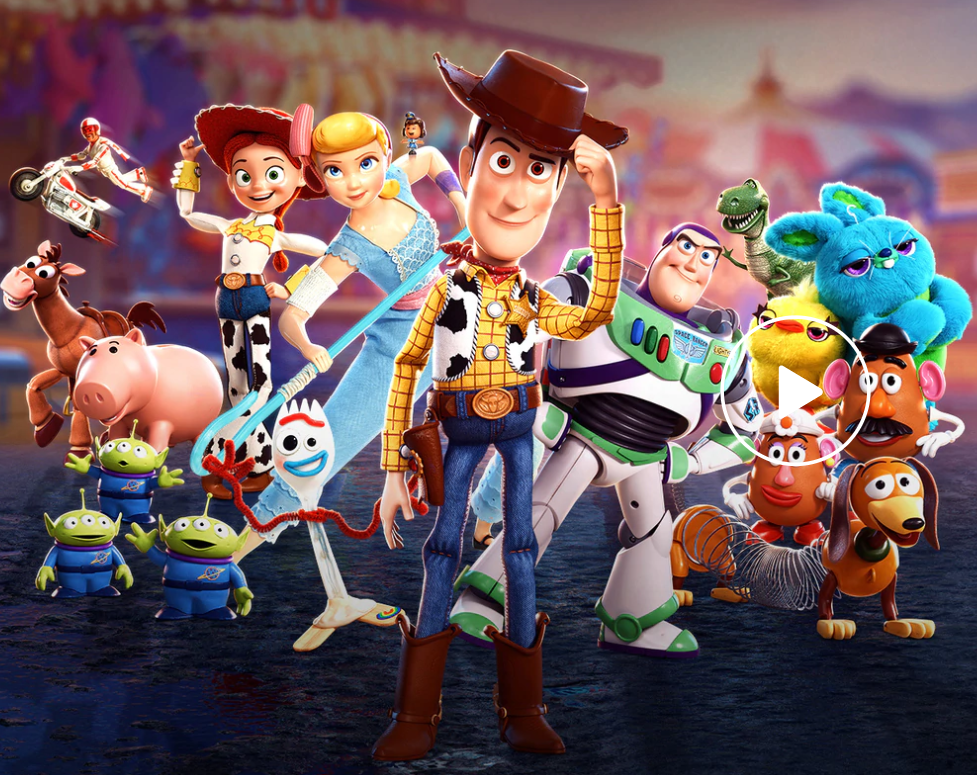 toy story 4 cartoon characters