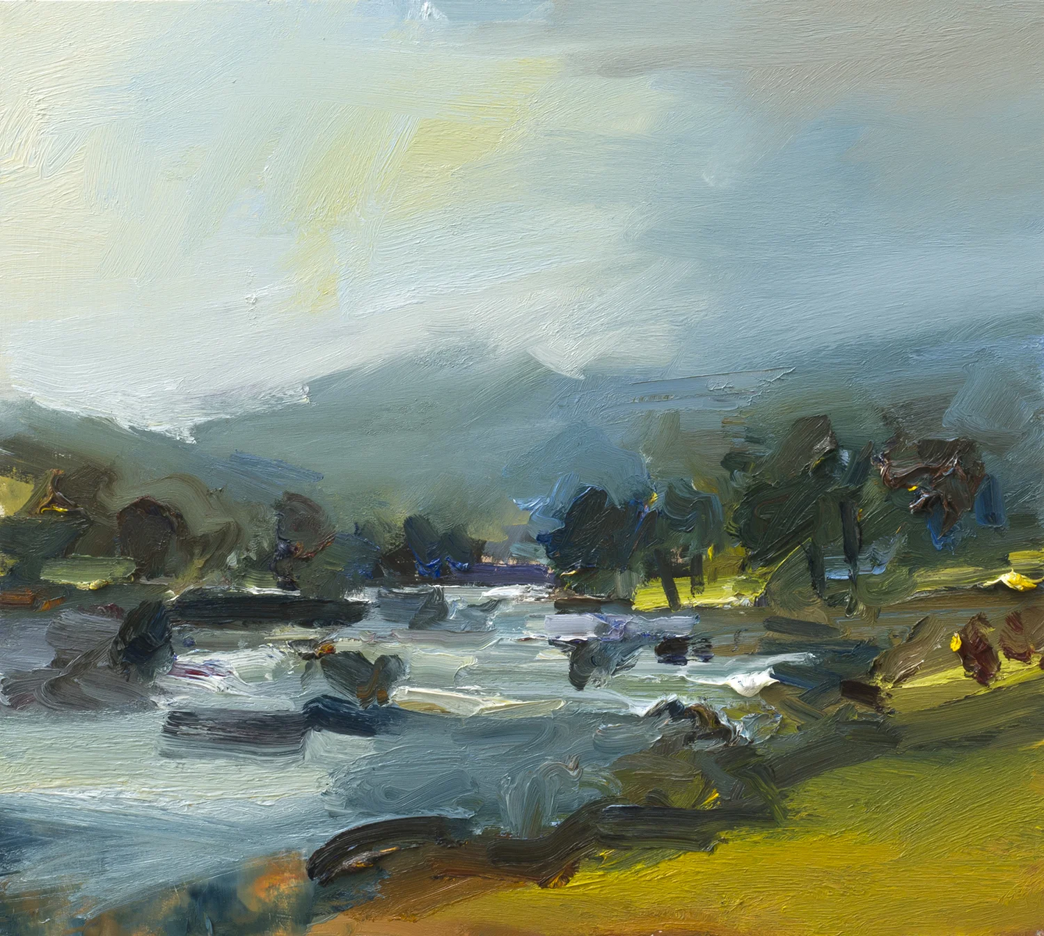 A River After Rainfall. Rannoch Moor
