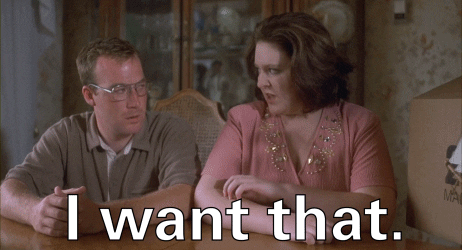 Me, watching all the fabulous ideas/snippets/aesthetics on the Pitch Wars #.(Woman whispering, “I want that.”)