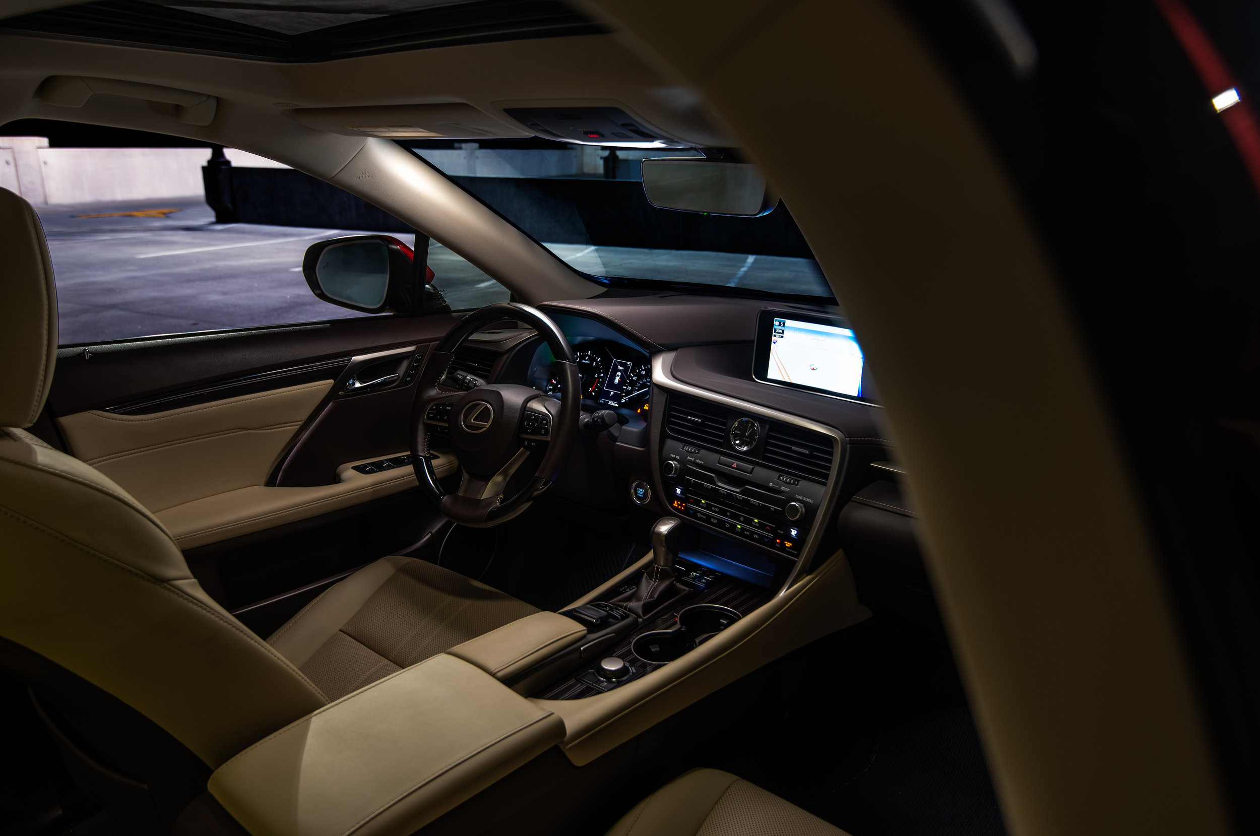 Lexus RX350L interior