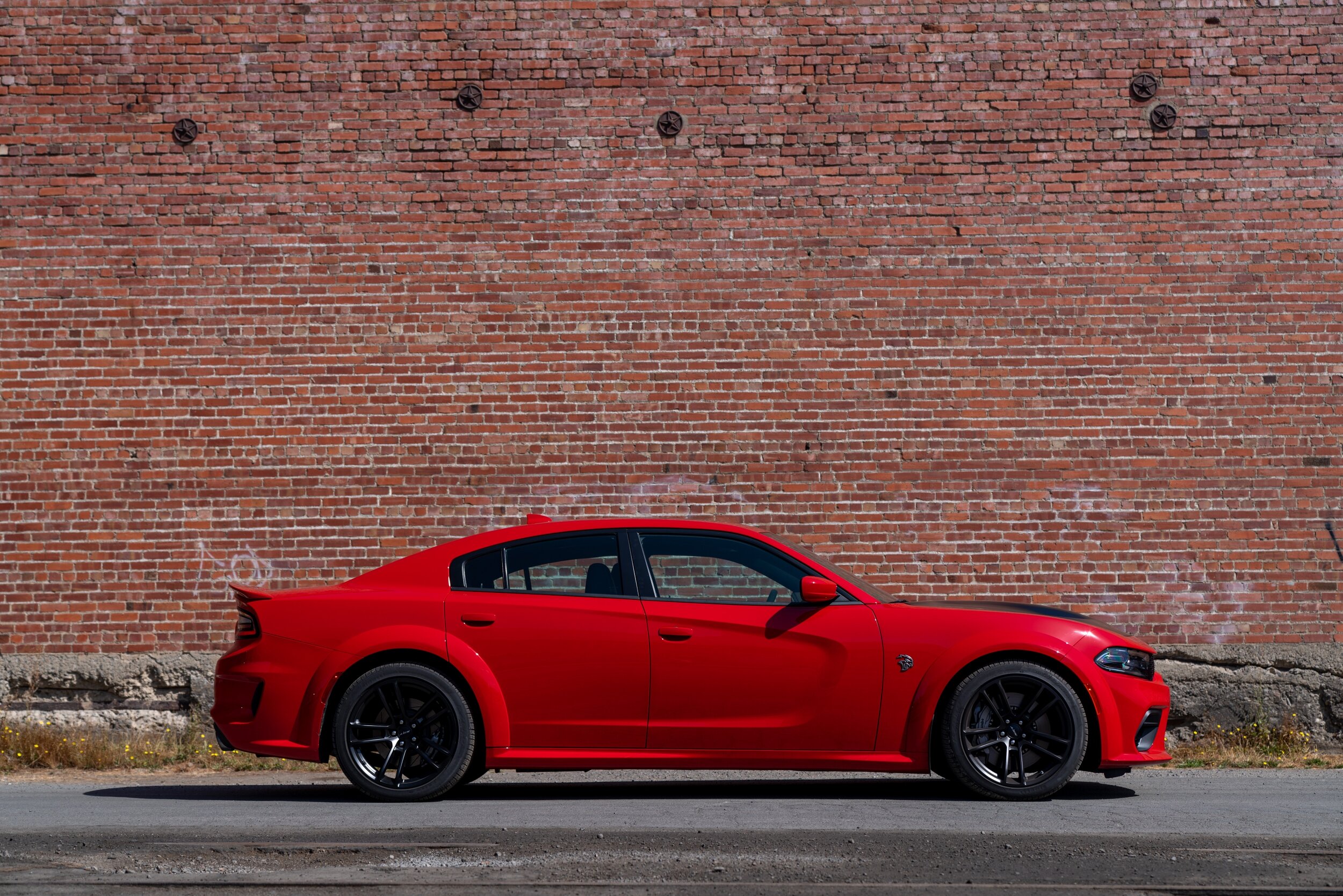 The 2020 Dodge Charger SRT Hellcat Widebody is powered by the pr