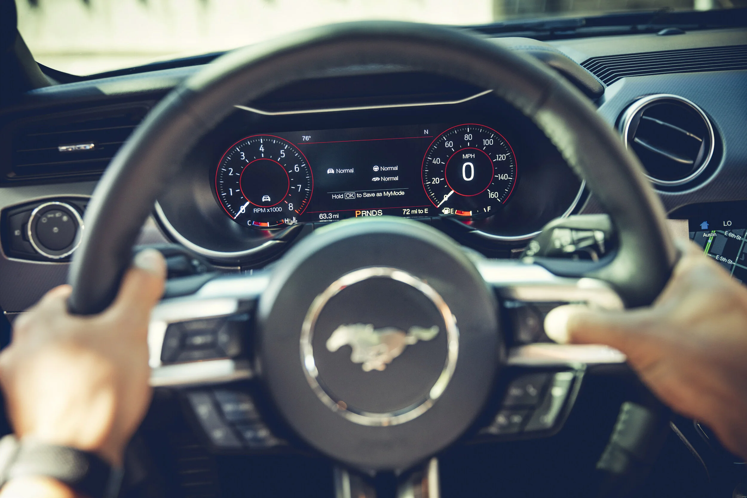 2018 Mustang Digital Cluster