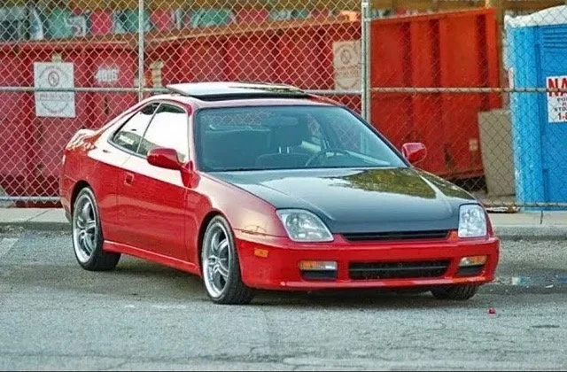 red 5th generation honda prelude