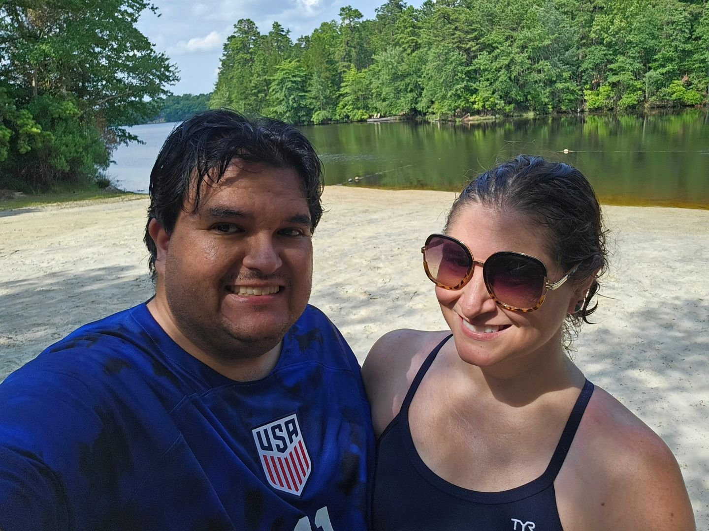 Day on the lake!!! 🛶🏊&zwj;♂️