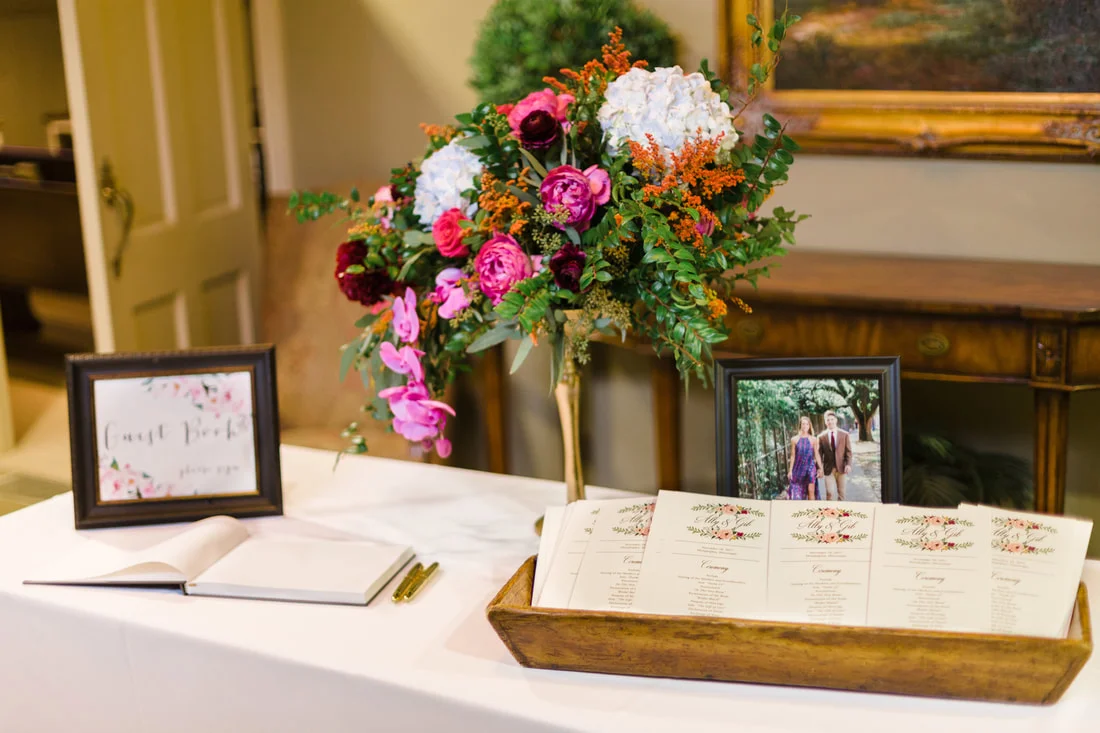 spring bouquet and guest book.jpg