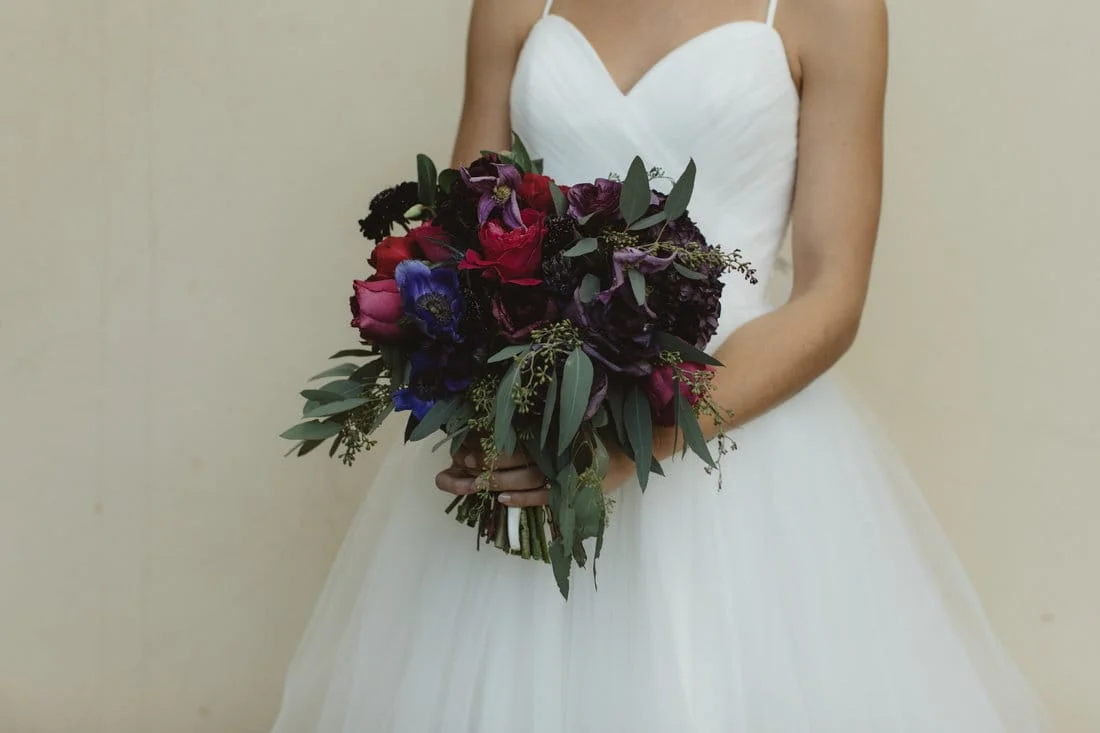 dark wedding bouquet with pink and red .jpg