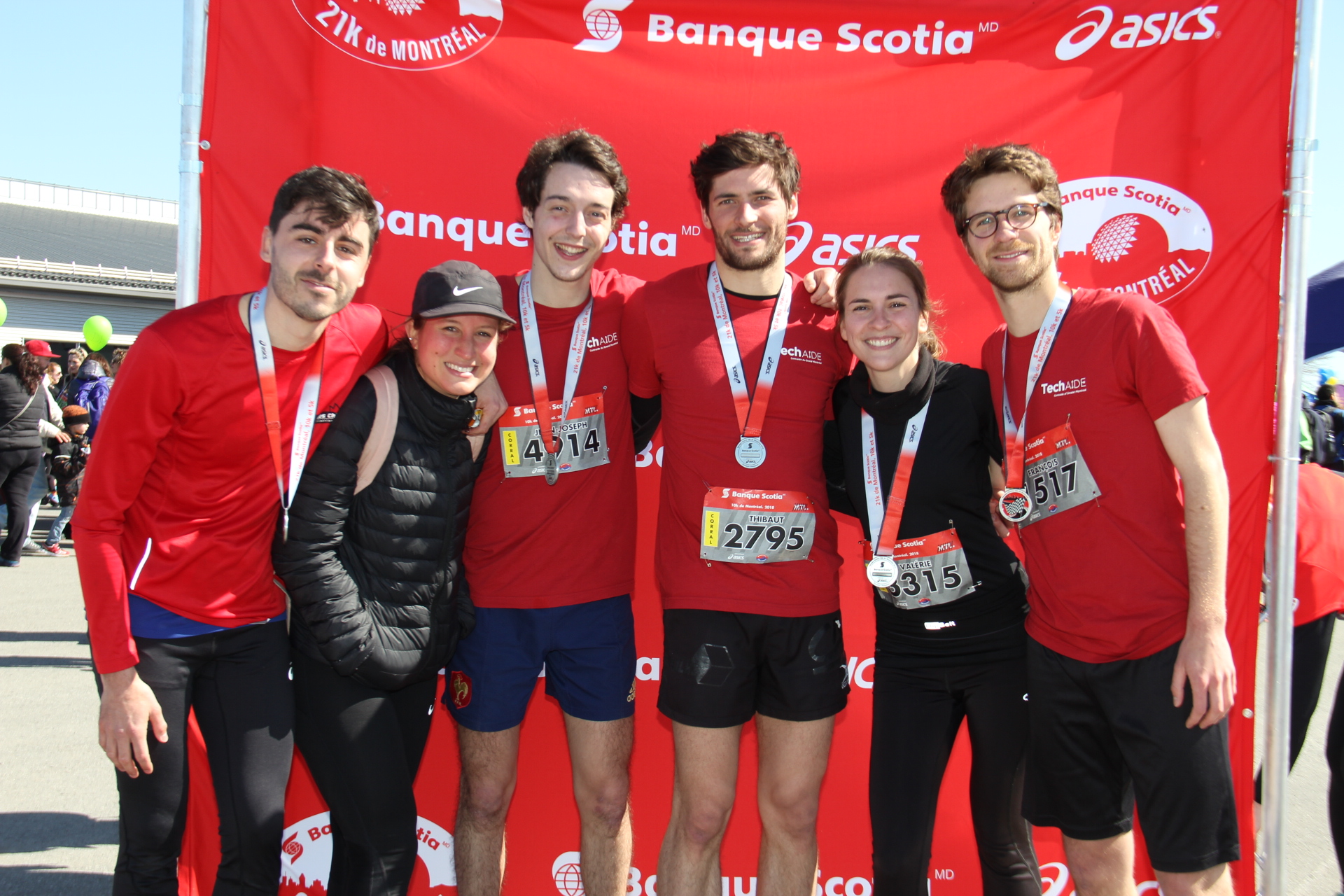 RUN FOR TECHAIDE @ SCOTIABANK CHARITY CHALLENGE On April 21st and 22nd, join TechAide in either a 5k, 10k or half-marathon to fundraise for Centraide and enjoy the first days of Spring.