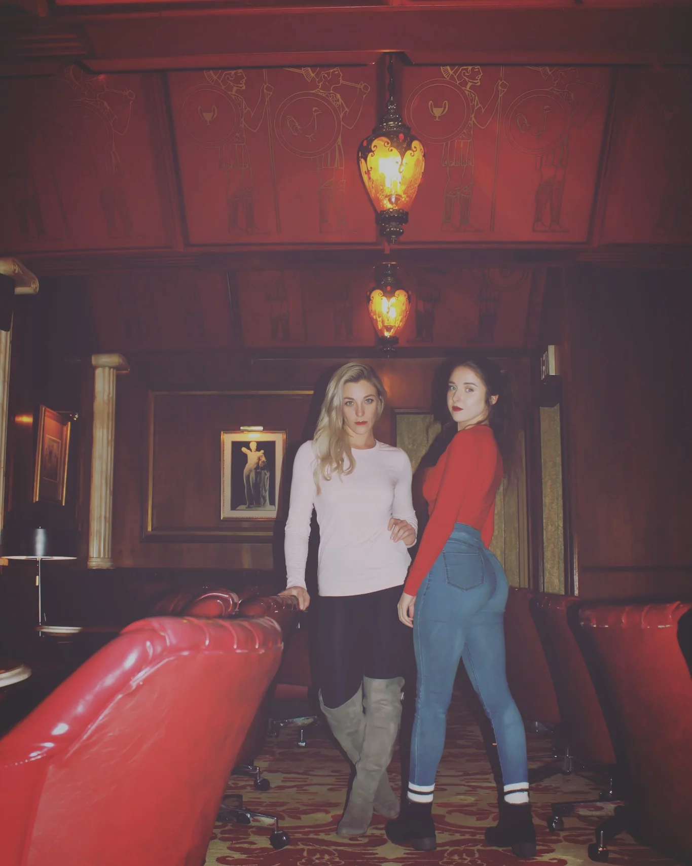 “You can’t sit with us…and we moved the chair…”