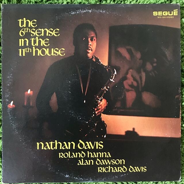 Nathan Davis-6th Sense In The 11th House- Segu&eacute; 1972. Having my own @pittsburgh.record.fest today, thanks Max for connecting me with this record! #nathandavis #segue #seguerecords #rolandhanna #alandawson #richarddavis #jazz #pittsburgh #pitts
