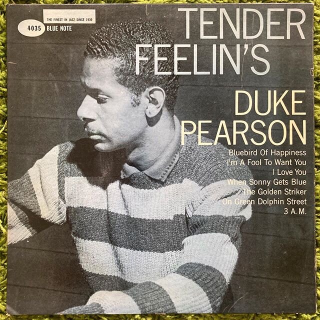 Duke Pearson- Tender Feelin&rsquo;s- Blue Note 1960. #dukepearson #tenderfeelins #bluenote #bluenoterecords #genetaylor #lexhumphries #jazz #jazzrecords #rudyvangelder #rvg #blp #vinyligclub #vinylcommunity #vinylrecords #vinyl #records #recordcollec