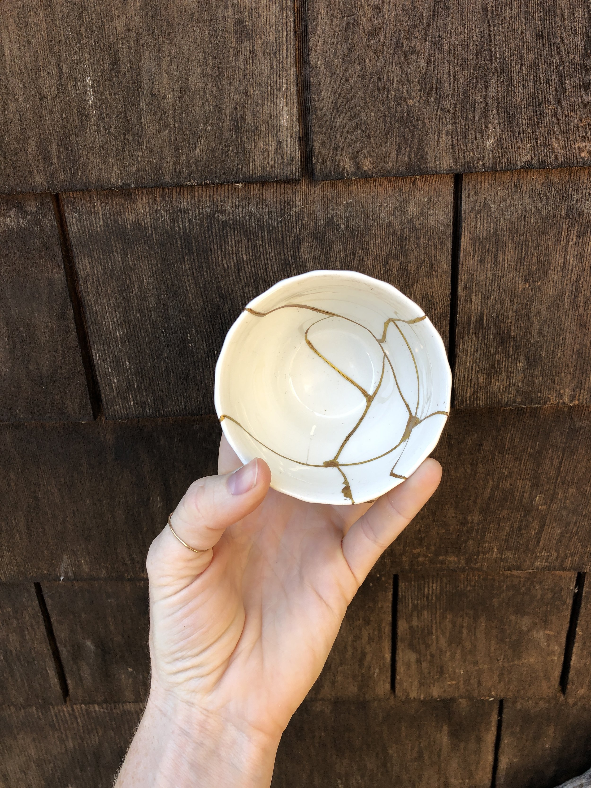 Porcelain teacup repair