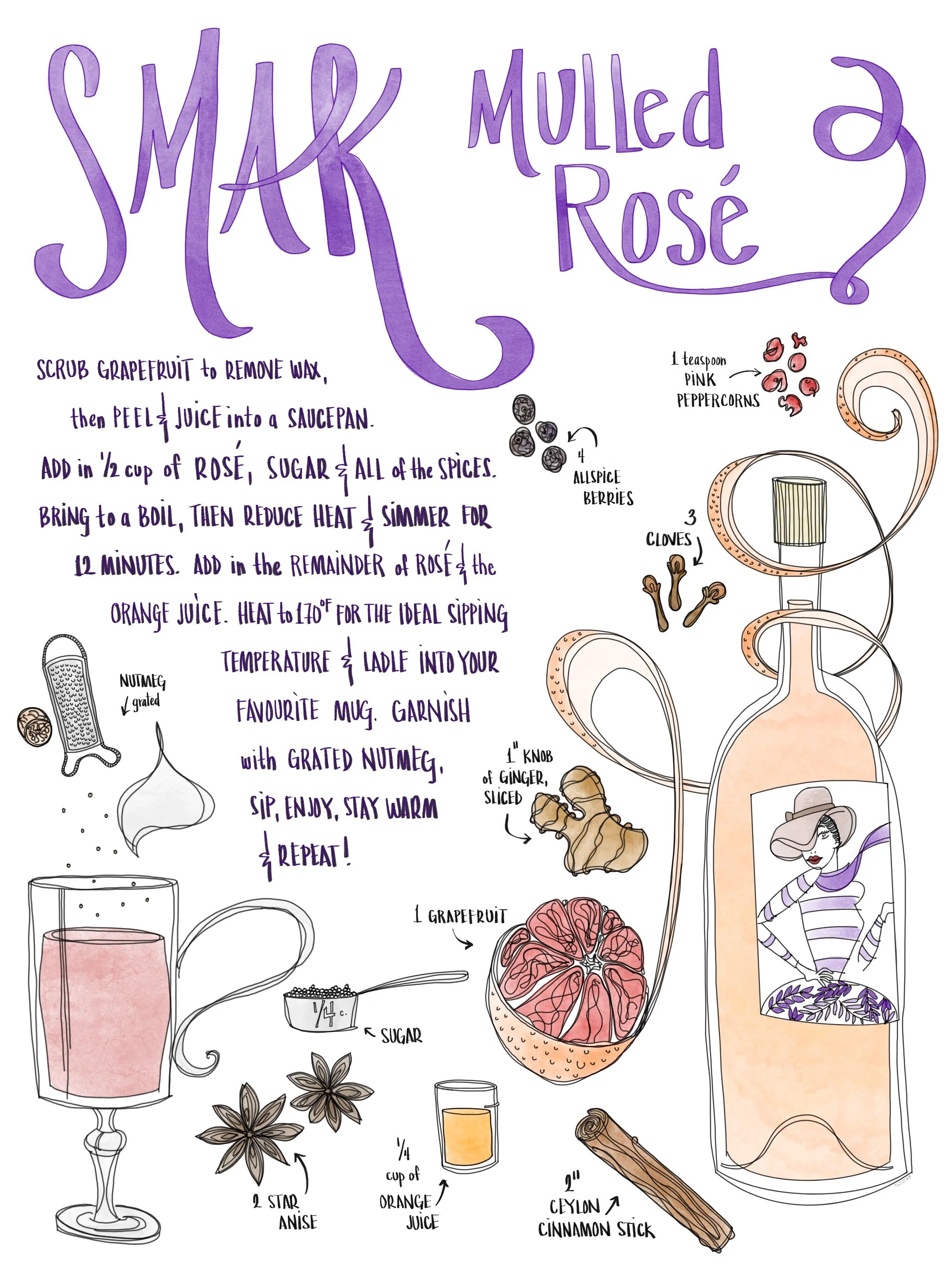 Smak Mulled Rosé