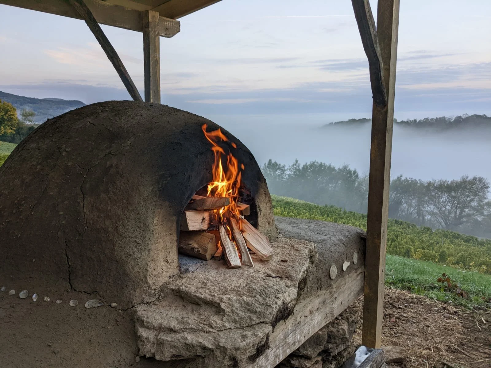 CC First Fire in Oven.JPG