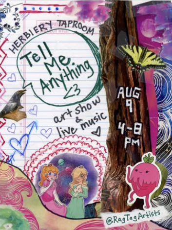 Tell Me Anything - Art Show