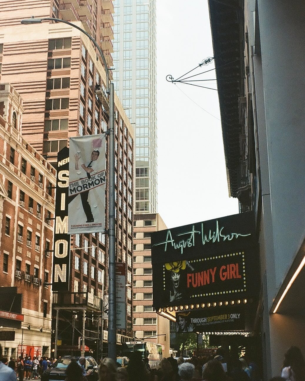 finally got some film developed from my trip to NYC with @sam.gonzalez101 last summer 🥹✨ such a sweet time that I&rsquo;ll always remember!! 🌃🌙🎭 #35mm #35mmfilm