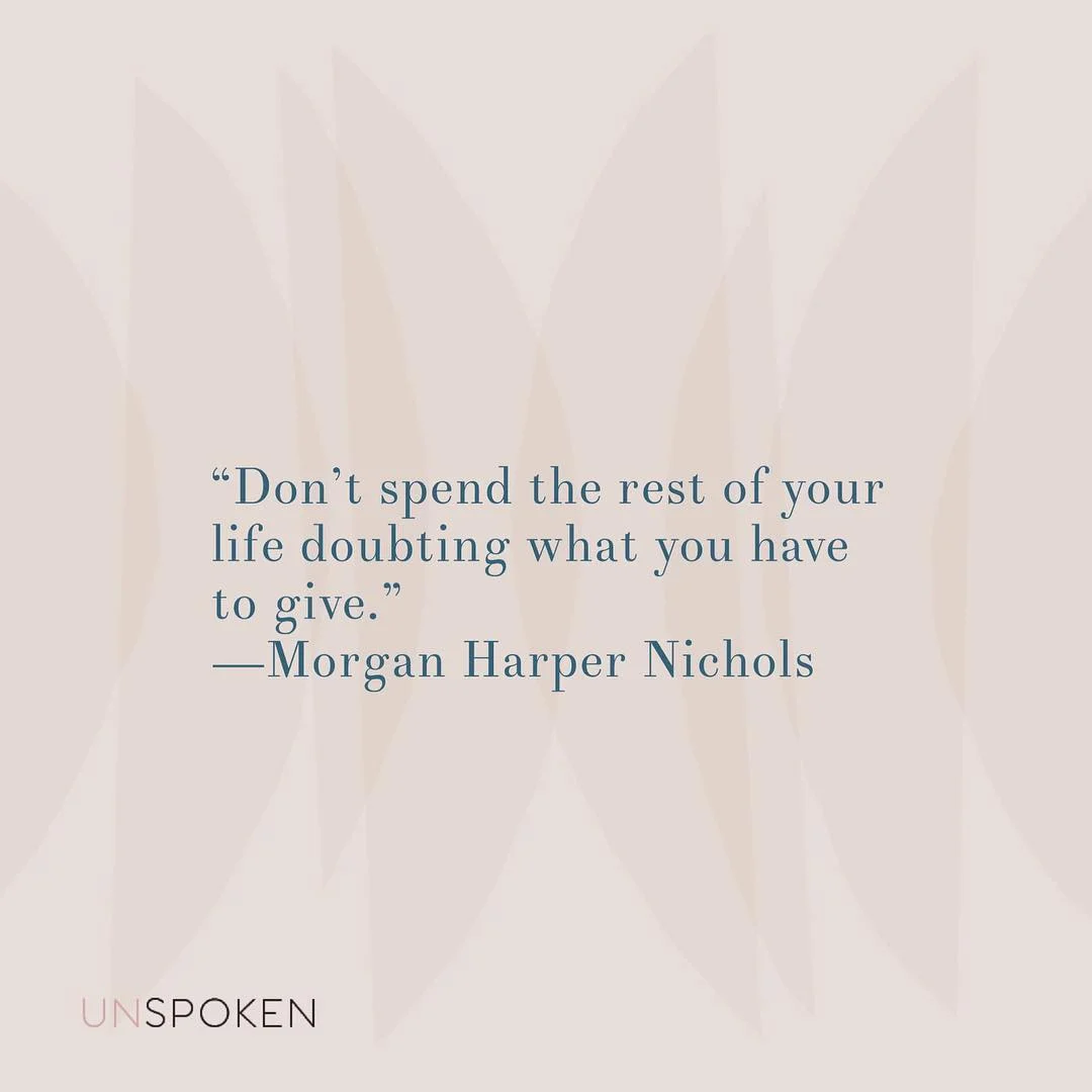 Morgan Harper Nichols Unspoken Podcast