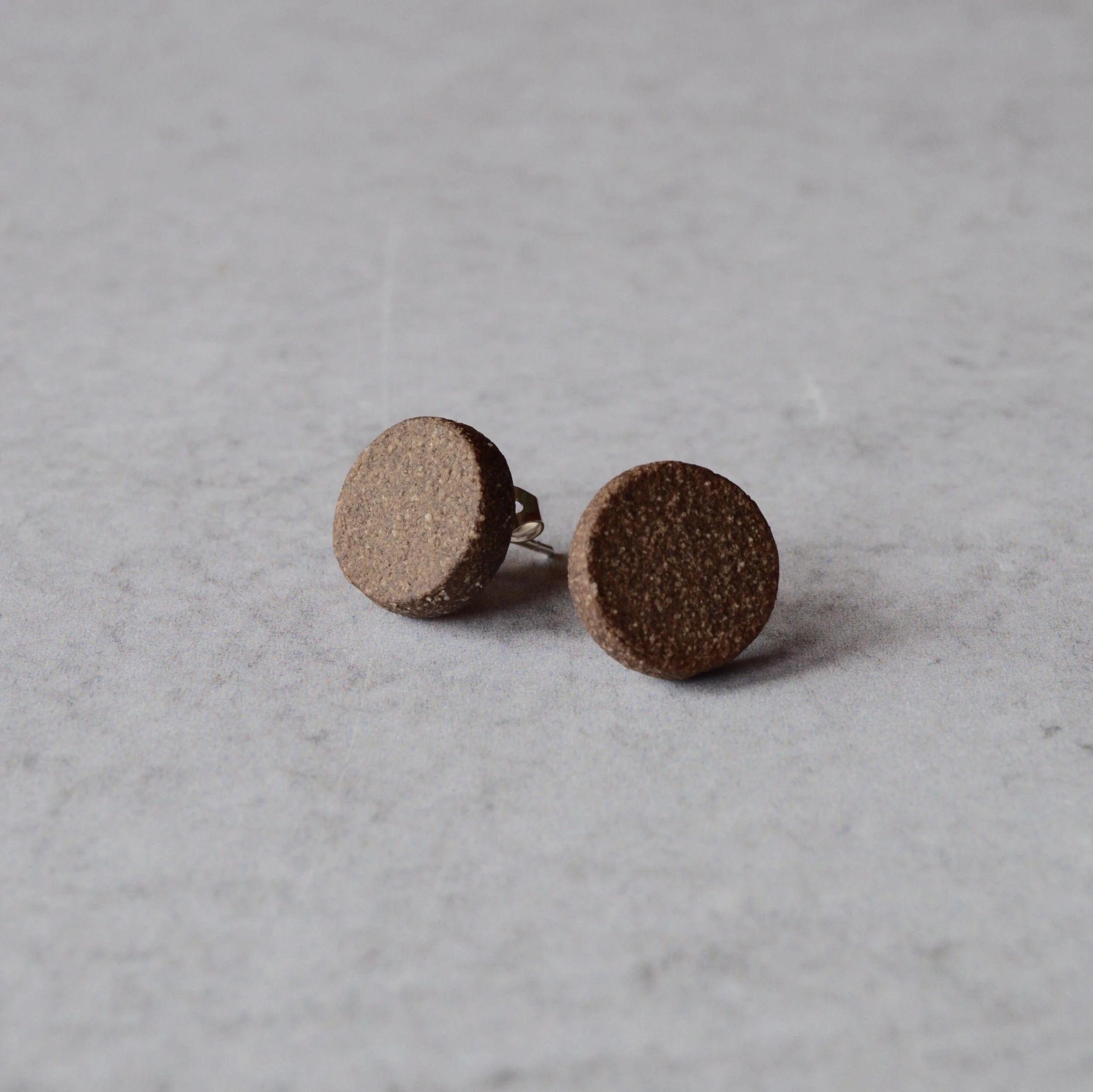 Black Mountain Stud Earrings