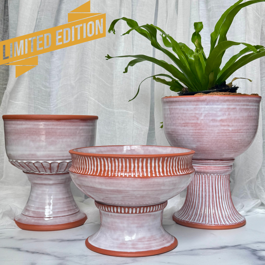 Pedestal & Urn Vase [Sample Sale]