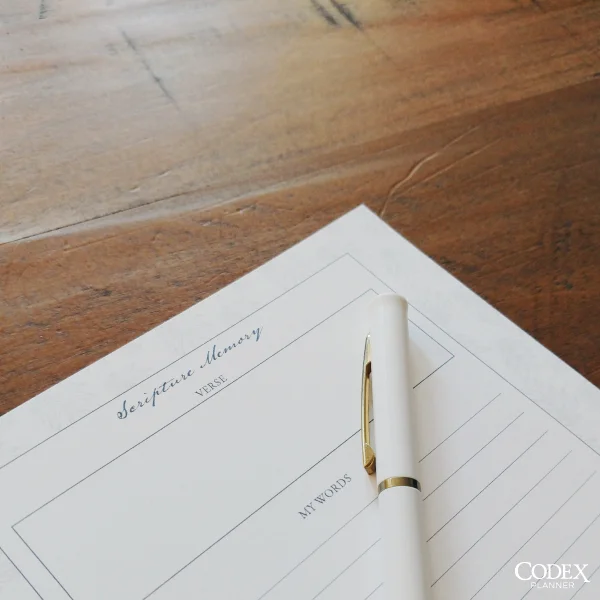 Codex Planner by Carrie Postma