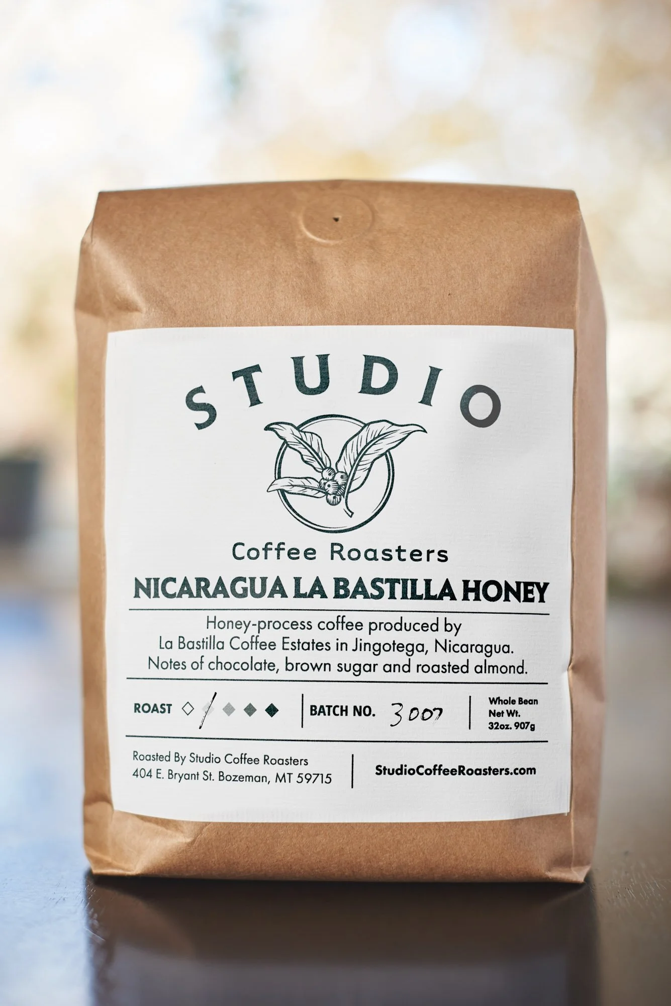 Nicaragua La Bastilla Honey - Light/Meduim
