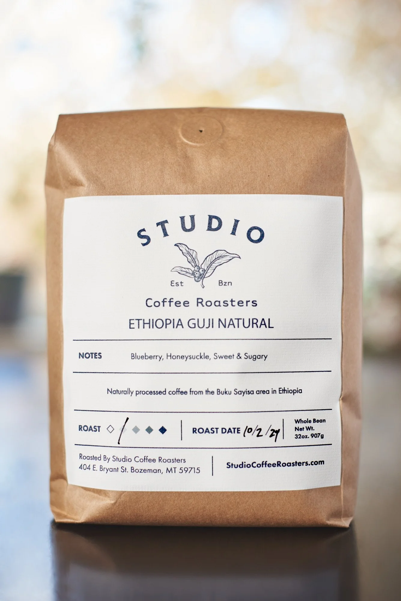 Ethiopia Guji Natural - Medium Light