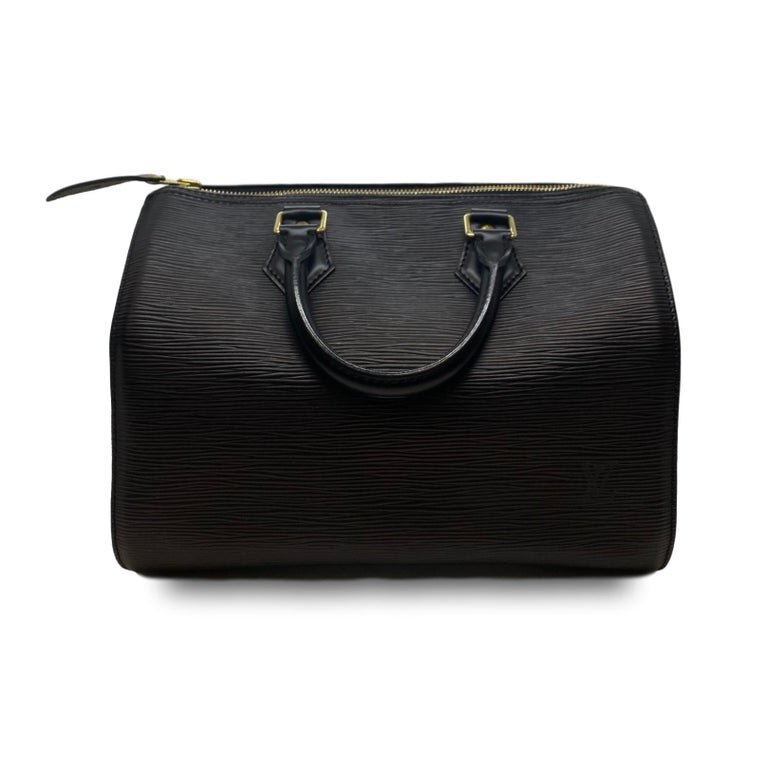 Louis Vuitton Speedy 25 Black Epi Leather handbag VI0994 – Exchange  Collectibles