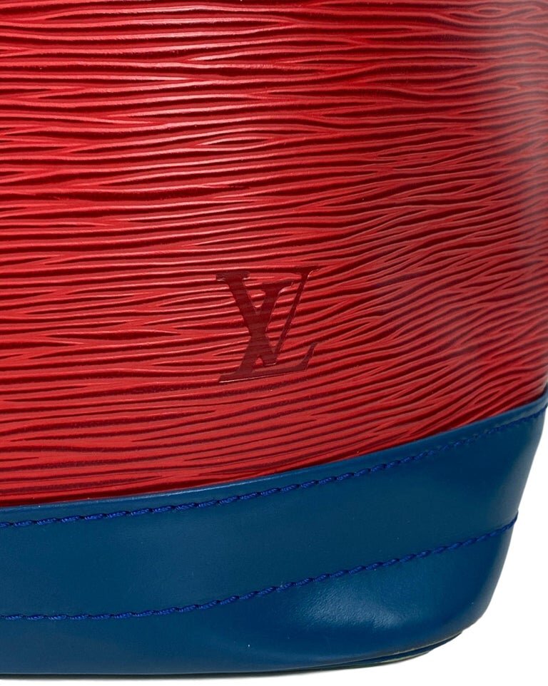 Louis Vuitton Noe PM Bucket Bag in Red EPI Leather, France 1994. at 1stDibs