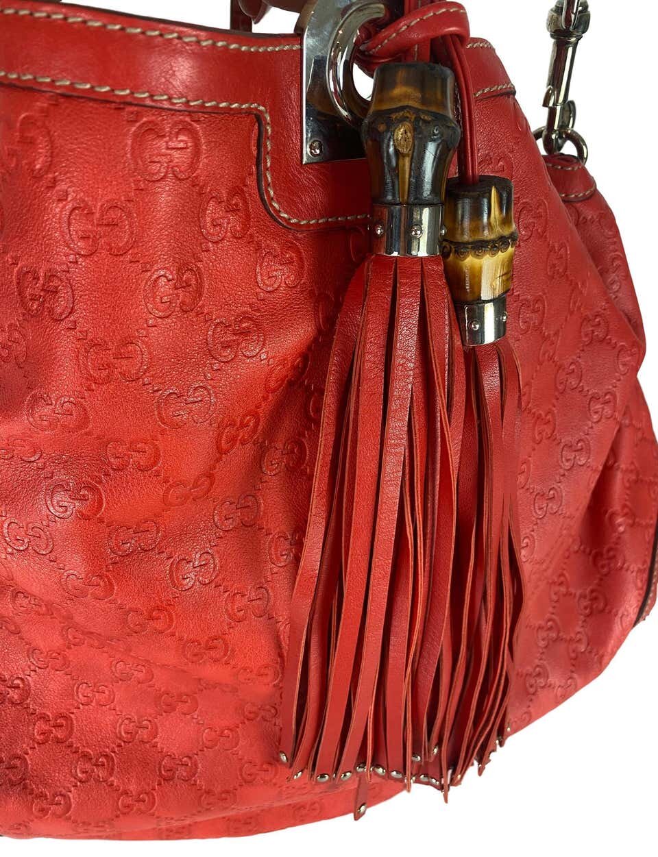 Gucci Ssima Medium Hobo Bag, Red, ModeSens