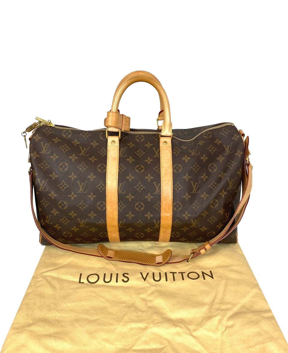 Louis Vuitton Keepall 45 bandoulière Royal Wedding Collection.)