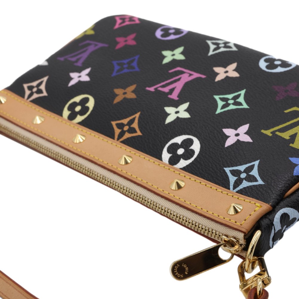 Pocket organizer cloth small bag Louis Vuitton Multicolour in