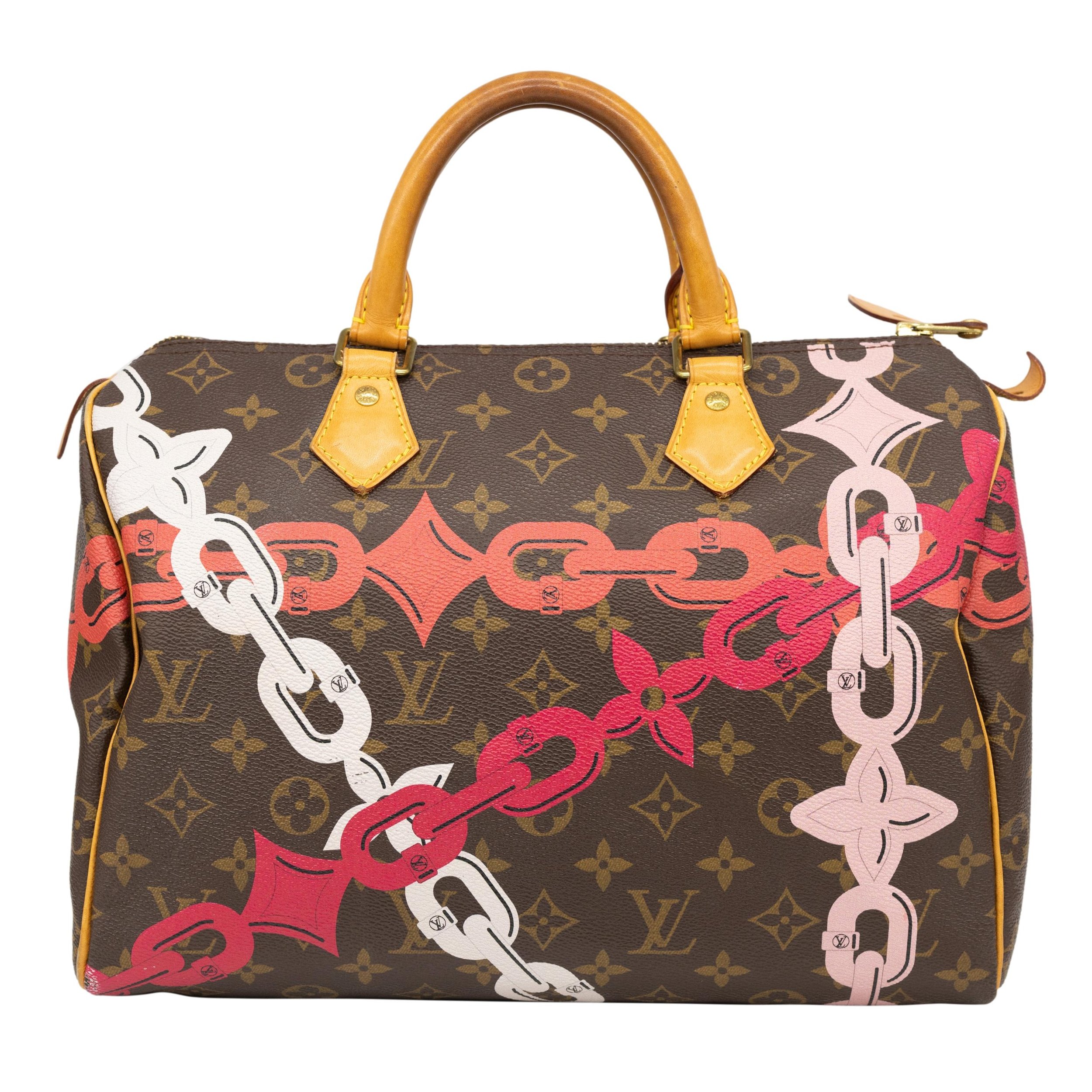 Louis Vuitton Bay Rose Ballerine Poppy Speedy 30 Top Handle Bag, France 2016.